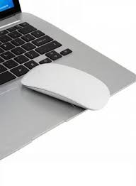 wireless touch mouse for macbook air / pro | multi touch gesture mouse | bluetooth | rechargeable | slim design