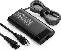 renewed 90w usb c charger for hp laptops | type c power adapter | fast charging | black | compatible replacement